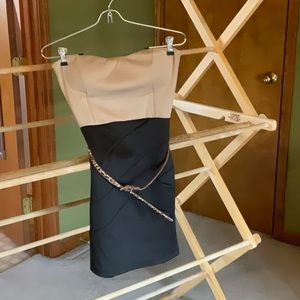 Body Central mini dress with flattering belt